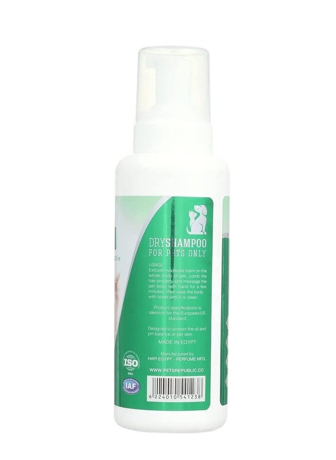 Pets Foam Dry Shampoo with Protein for Cats and Dogs - 520ml