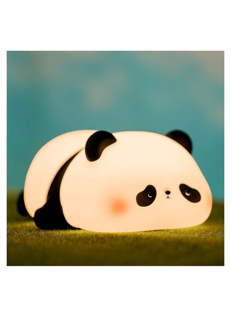 TYZOON Cute Panda Night Light, LED Squishy Novelty Animal Night Lamp, 3 Level Dimmable Nursery Nightlight for Breastfeeding Toddler Baby Kids Decor, Cool Gifts for Kids (Fragrant Panda)