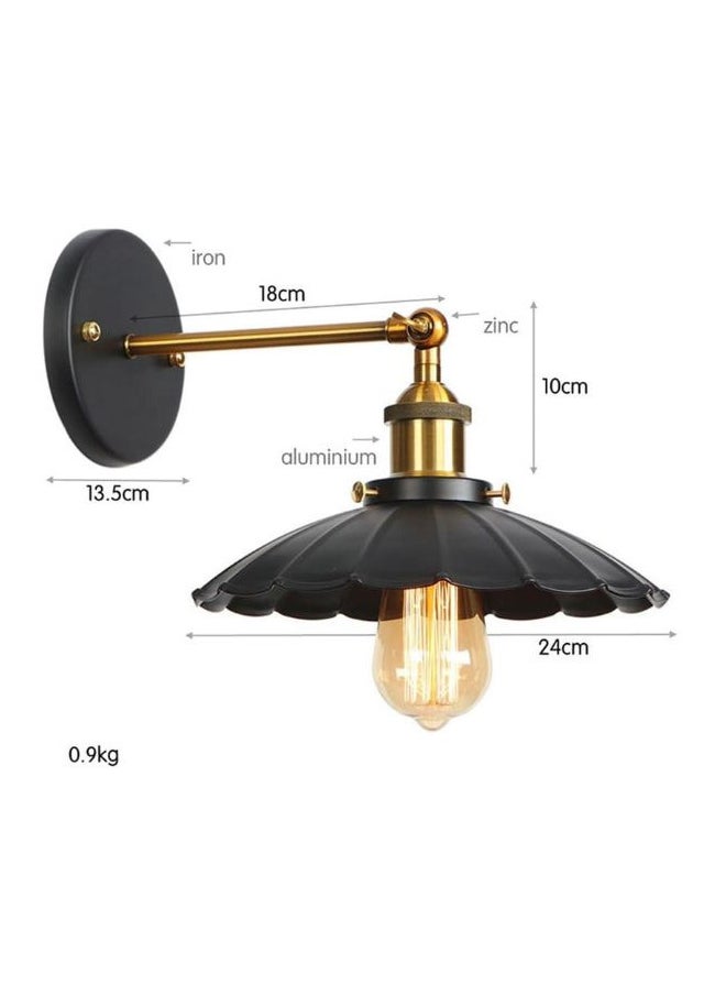 A F N LIGHTINGS Vintage Wall Lamp with Switch, Adjustable Industrial Wall Light for Bedroom and Indoor Lighting, Retro Loft Style Wall Sconce Fixture