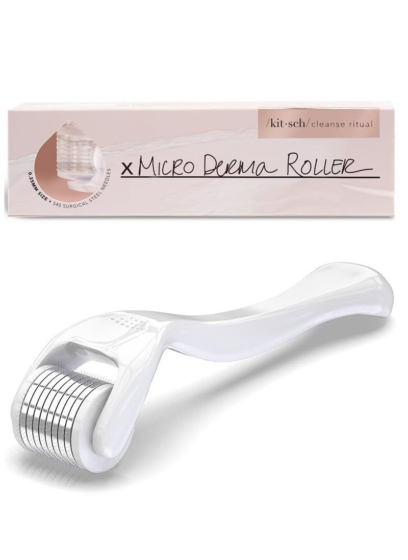 Kitsch Roller for Face | Face Roller Skin Care Tools | Roller for Beard | (White)