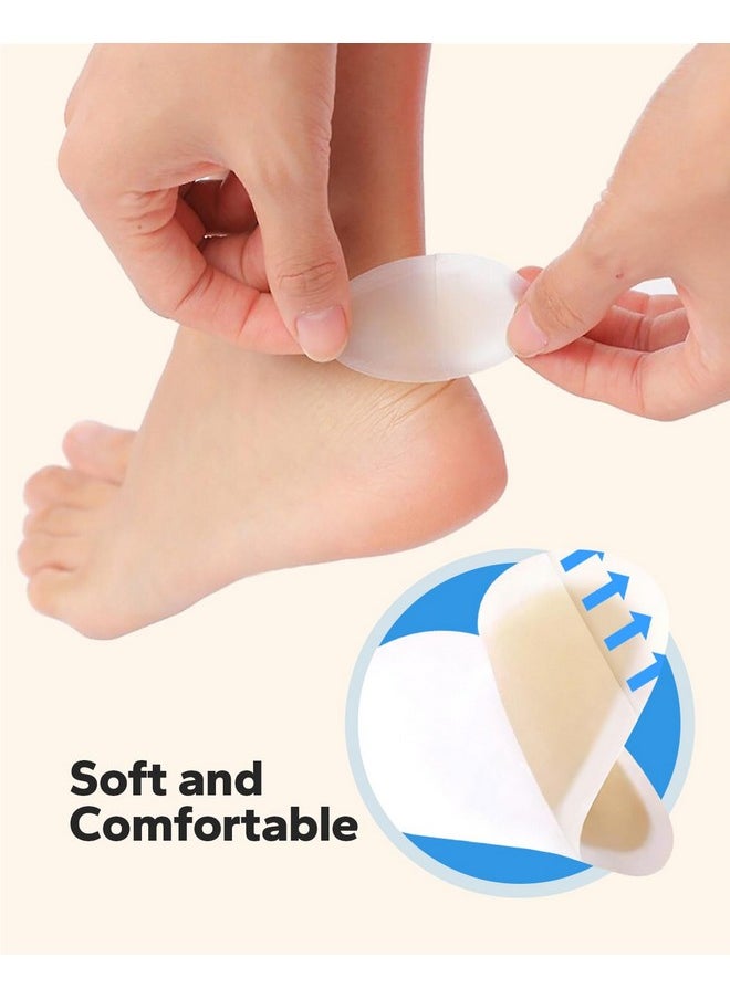 Komoko Blister Bandages For Feet (15 Count), Waterproof Hydrocolloid Blister Bandages, Ultra-Thin Adhesive Blister Pads, Blister Band Aid For Fingers, Toes, Forefoot, Heel Blister Prevention