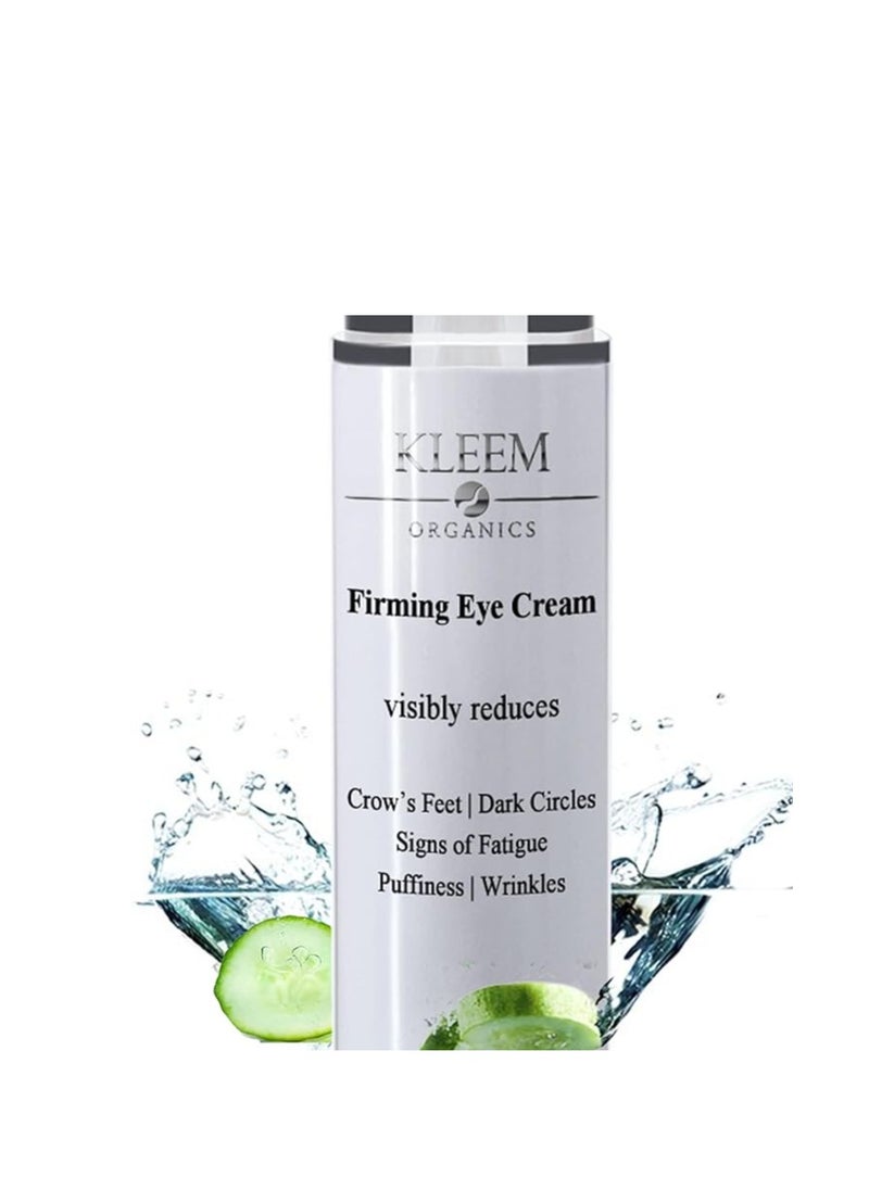 Anti Aging Eye Cream for Dark Circles and Puffiness that Reduces Eye Bags, Crow's Feet, Fine Lines, and Sagginess in JUST 6 WEEKS. The Most Effective Under Eye Cream for Wrinkles (0.51 fl.oz)