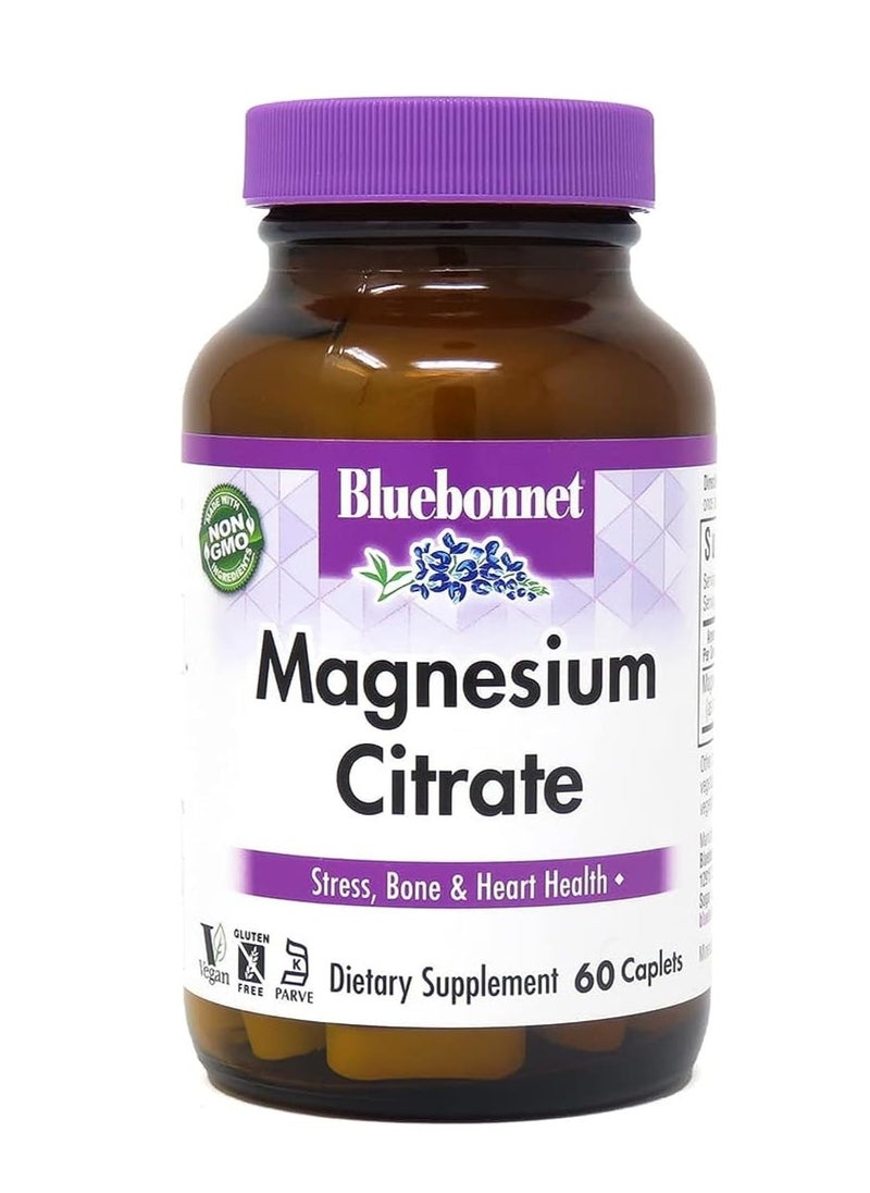 Blue Bonnet Magnesium Citrate 400 Mg 60 Caplets