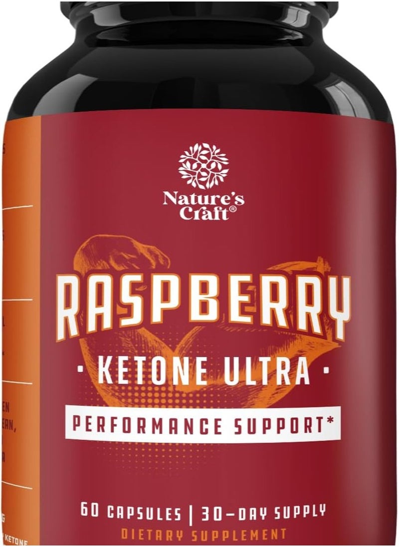 Raspberry Ketones Weight Loss Keto Supplement with Pure African Mango Apple Cider Vinegar and Green Tea - Natural Fat Burner Metabolism Booster Appetite...