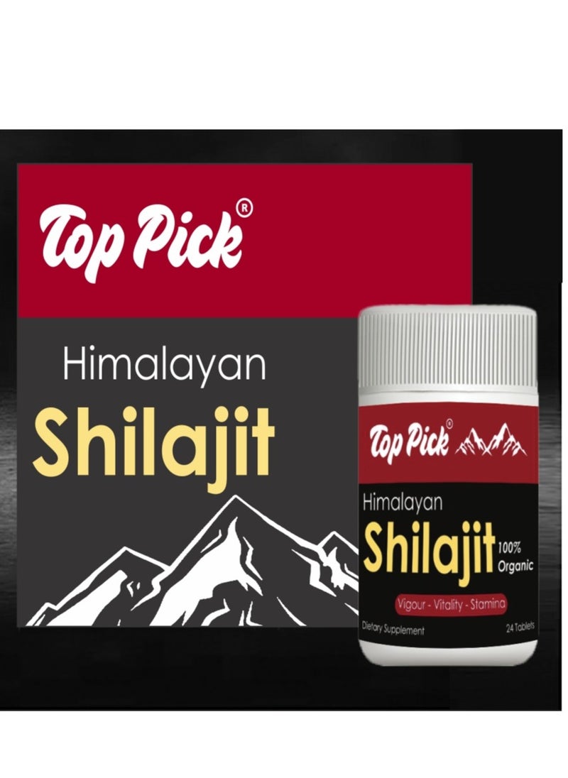 Top Pick Himalayan Shilajit 24 Tabs