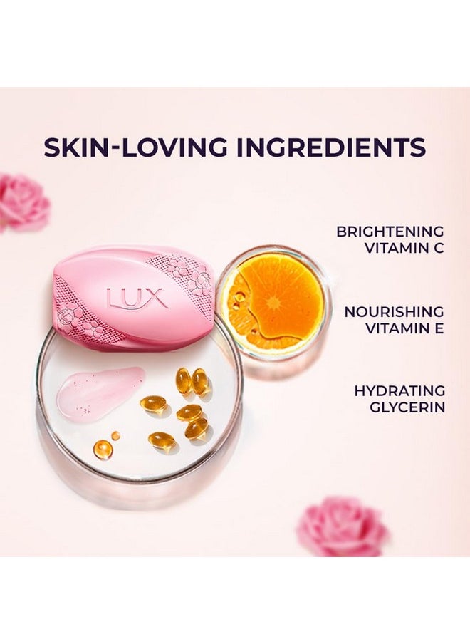 Soft Glow Rose & Vitamin E For Glowing Skin Beauty Soap Offer Pack 8X100 G