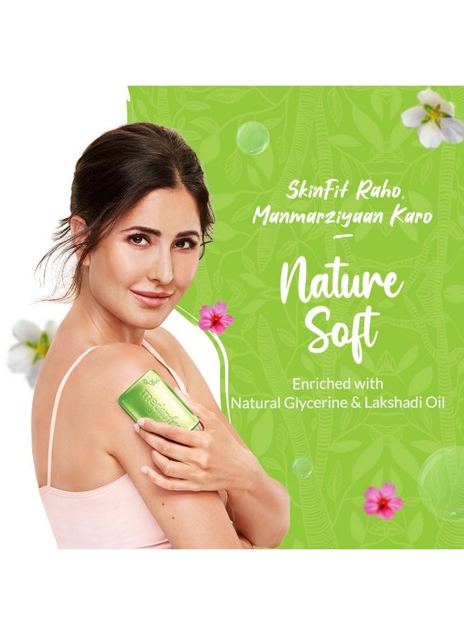 Ayurvedic Natural Glycerine Bathing Soap With Lakshadi Oil For Soft, Supple & Moisturised Skin 125G (Combo Pack Of 3) | Natural | Herbal | Paraben-Free & Sulphate-Free | 100% Vegan