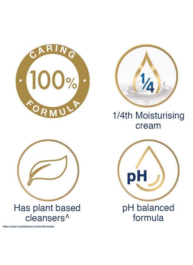 Care & Protect Moisturising Cream Beauty Bathing Bar, 100 G (Buy 3 & Get 1 Free)