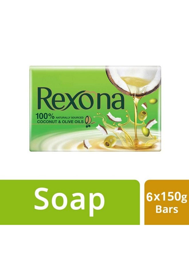 Silky Soft Skin Soap Coconut & Olive Oils 6X150G (Pack Of 2 X 450 Gm)