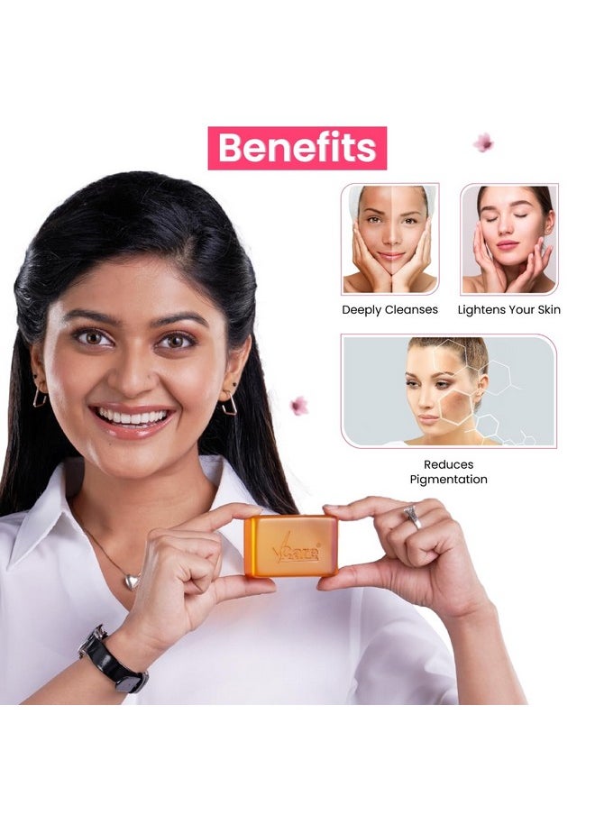 Skin Whitening Soap - 100 Gm (Pack Of 5)