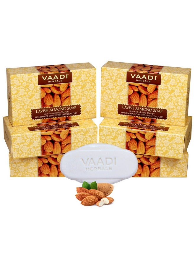 Lavish Almond Soap, 75G X 6