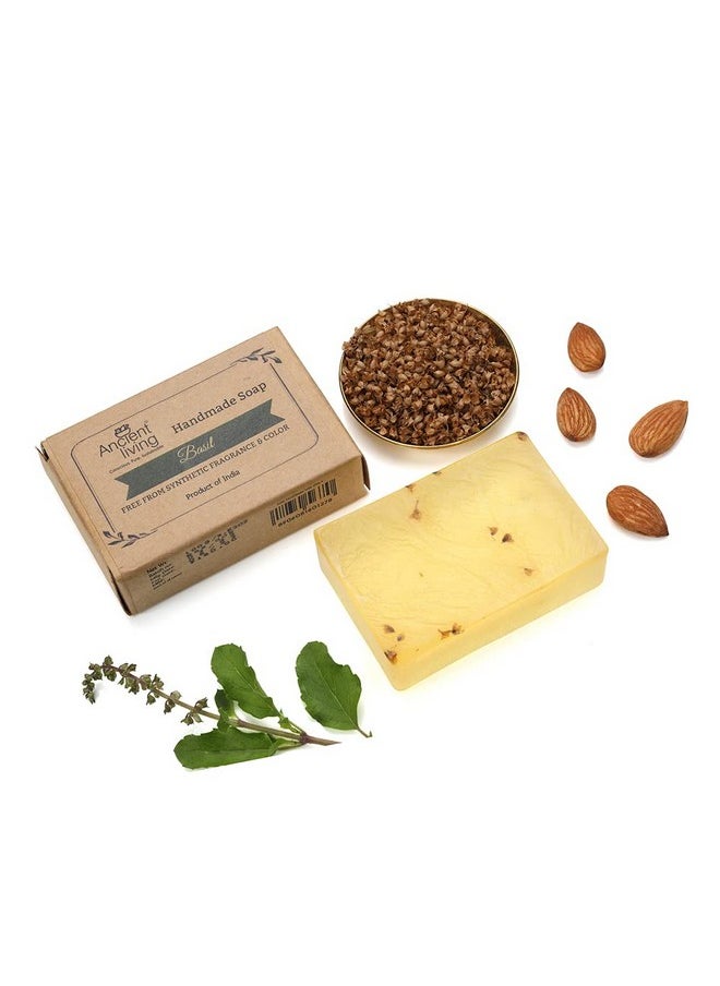 Basil Soap Set Of 4 (100Gm)