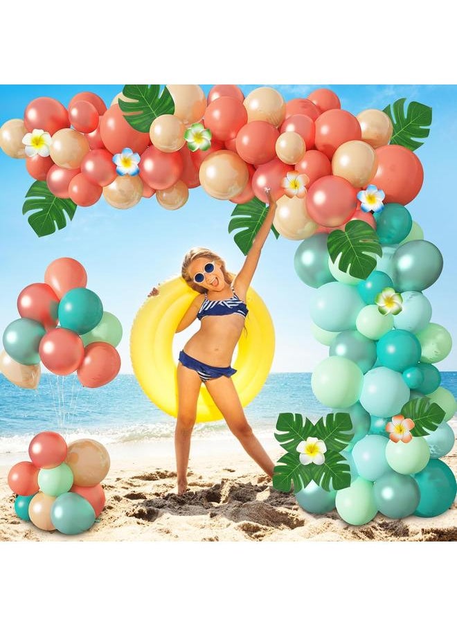 Ouddy Party Tropical Balloon Garland Arch Kit, 12