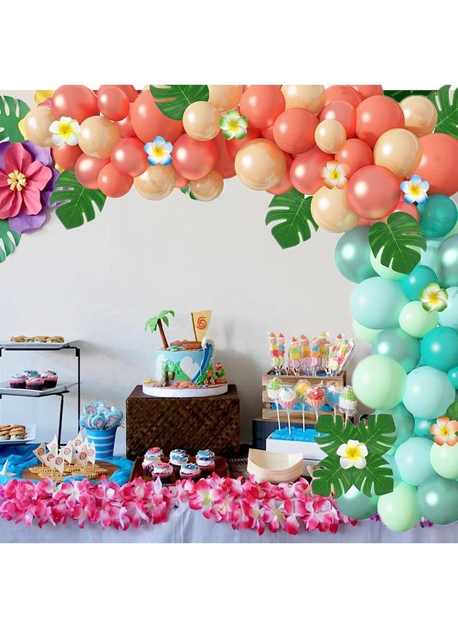 Ouddy Party Tropical Balloon Garland Arch Kit, 12