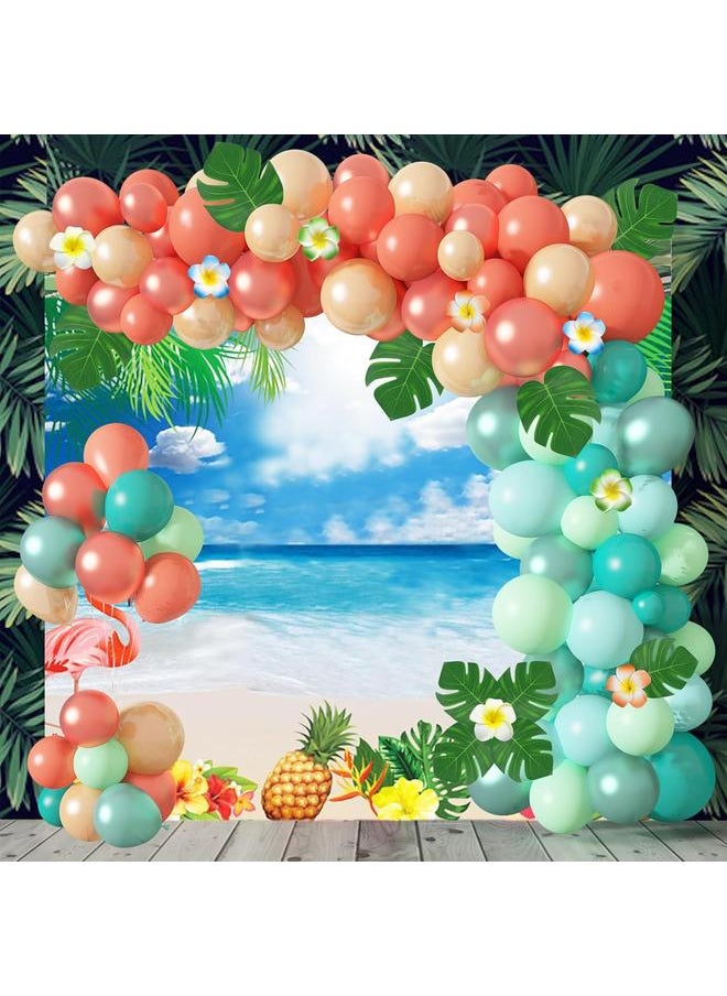 Ouddy Party Tropical Balloon Garland Arch Kit, 12