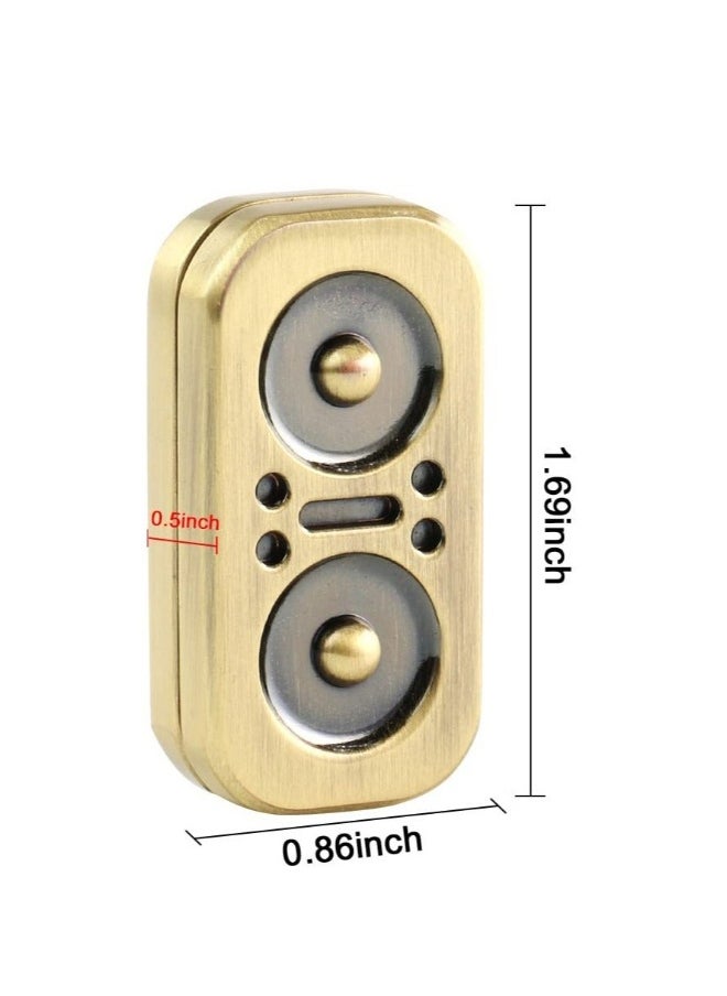 Owl Fidget Slider, Magnetic Metal Fidget Toys Spinner Stress Relief Toy, Men’s EDC Fidget Toy Haptic Coin Office Desk Toys Gifts for Adults