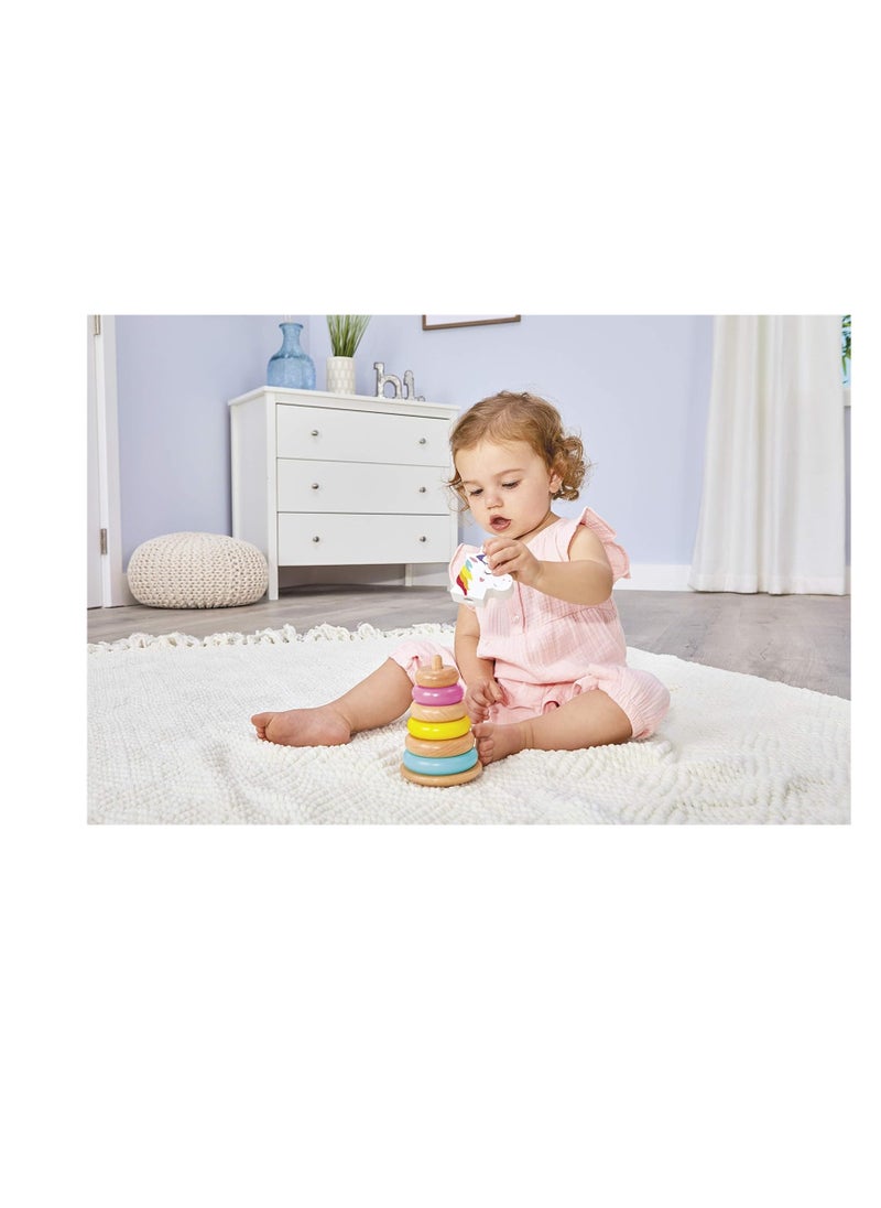 Wooden Critters Shape Stacker Unicorn