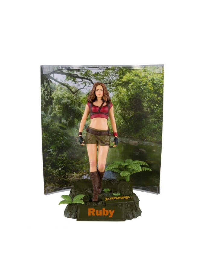 - Movie Maniacs Ruby Roundhouse (Jumanji) 6In Posed Figure