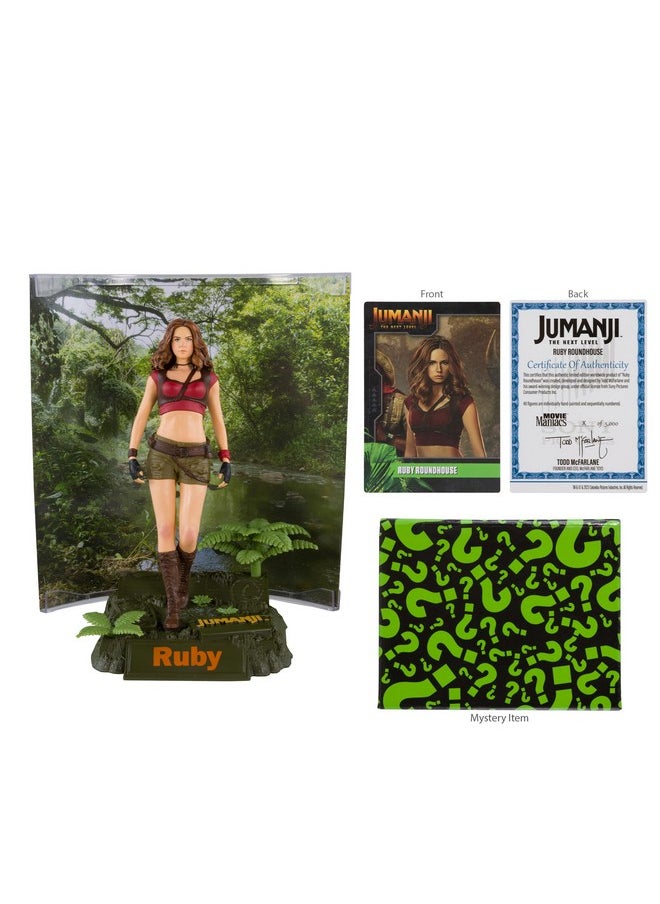 - Movie Maniacs Ruby Roundhouse (Jumanji) 6In Posed Figure