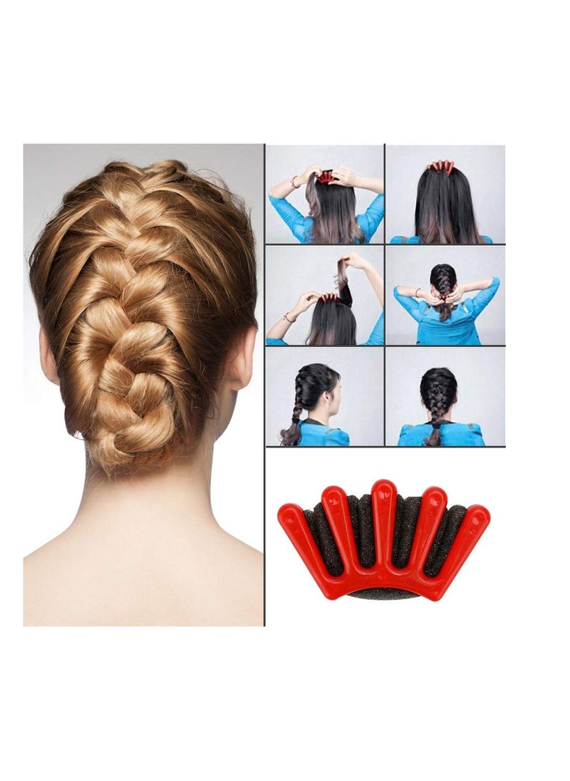 Winkeyes Hair Styling Set - DIY Hair Braiding Tool Kit with Hair Modelling Accessories for Simple and Fast Spiral Braids