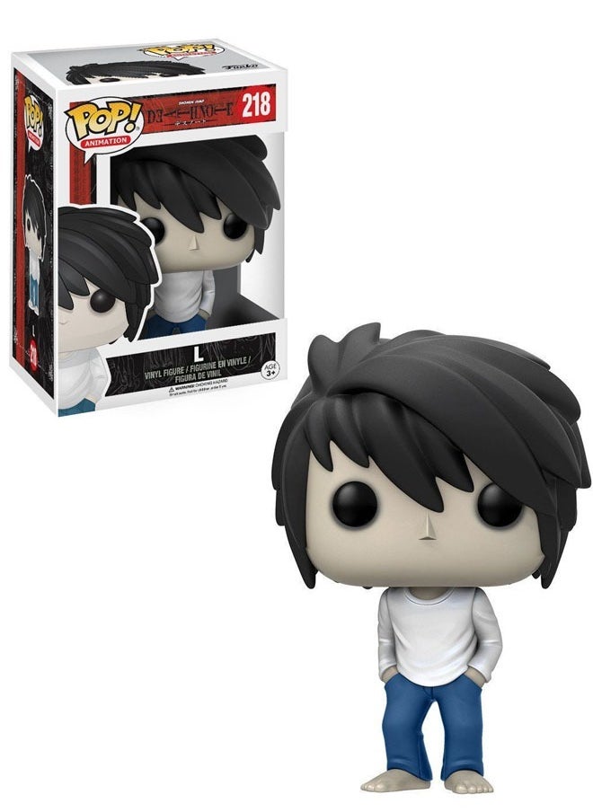 Funko Pop DEATH NOTE L 218 Action Figure Vinyl Figure Toys Gifts