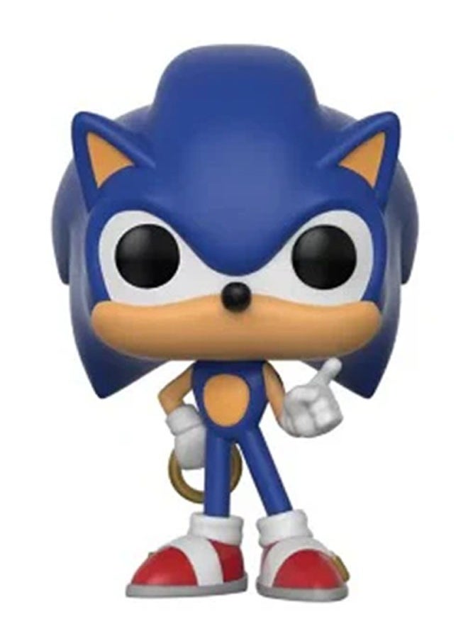 Anime Funko Pop Figure Sonic With Ring 283 Vinyl Figure Action Figure Toys Gifts