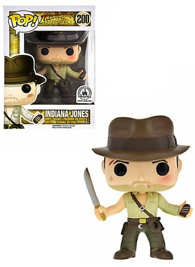 Funko Pop Disney Indiana Jones 200 Vinyl Figure Action Figure Toys Gifts