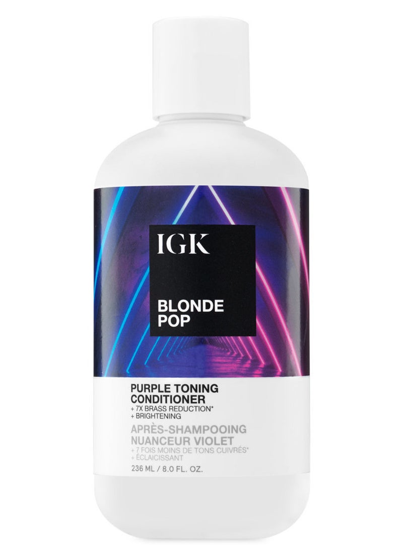 IGK Blonde Pop Purple Toning Conditioner 8 fl oz