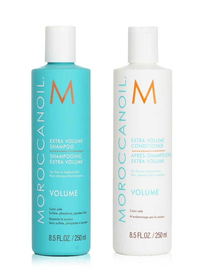 Moroccanoil Extra Volume Shampoo and Conditioner 250ml Duo