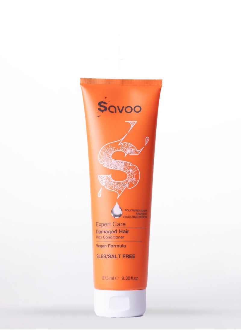 SAVOO Vegan Conditioner Expert Care for Damaged Hair - 275 ml