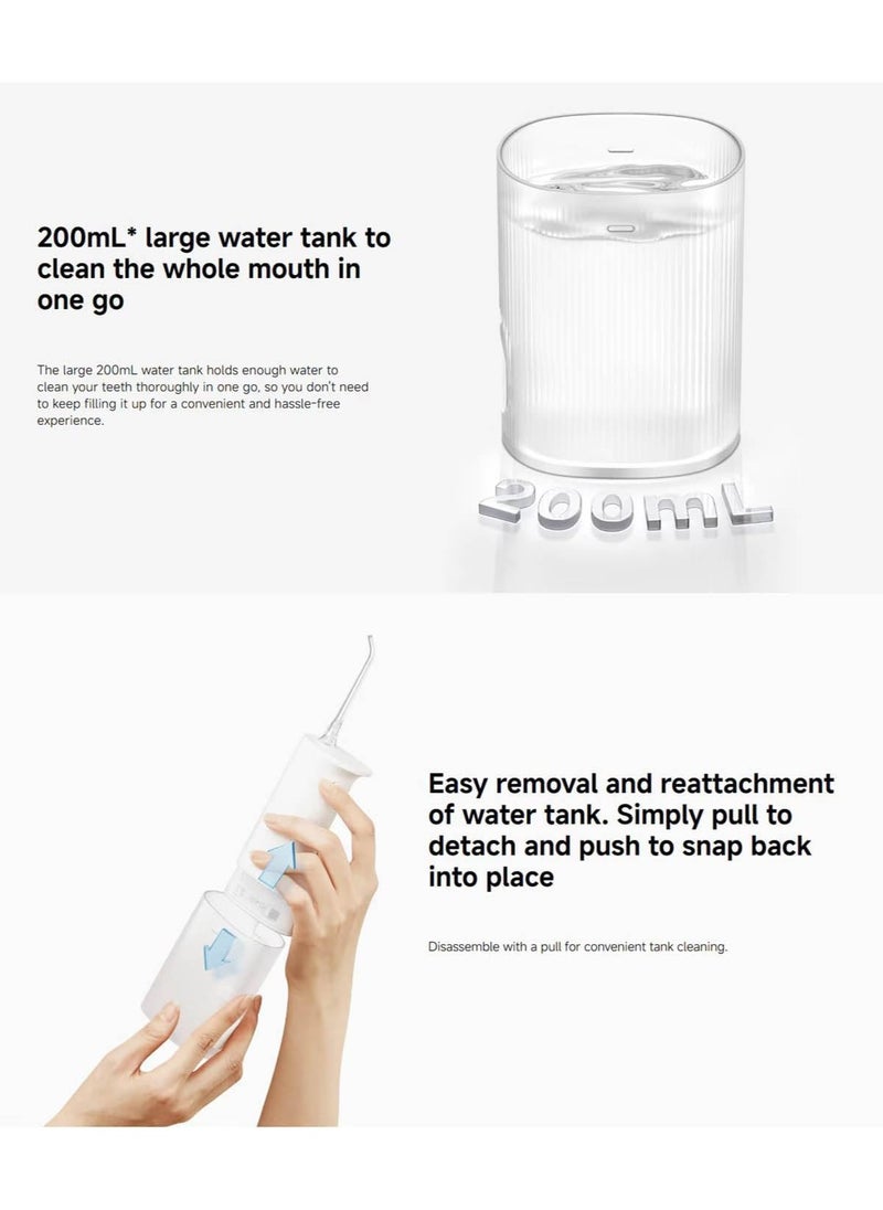 XIAOMI ORAL IRRIGATOR Water Flosser 2 - Deep Cleaning 3 Cleaning Modes Ideal for teeth 90-day Battery Life