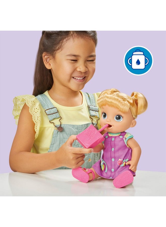 Time For School Baby Doll Set, 12 Inch, Back To School Toys For Girls & Boys, Blonde Hair, Preschool Gifts For Kids, Ages 3+ (Amazon Exclusive)