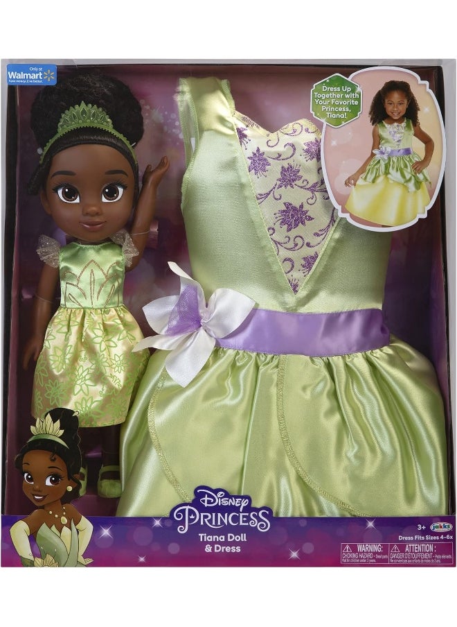 Disney Princess Doll & Dress Edition - Tiana & Dress