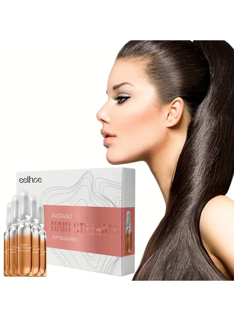 Instant Hair Strengthen Ampoules, Dense Hair Care Serum Oil, Strengthens Hair, Make Thin Hair Look Thicker, Healthy Hair