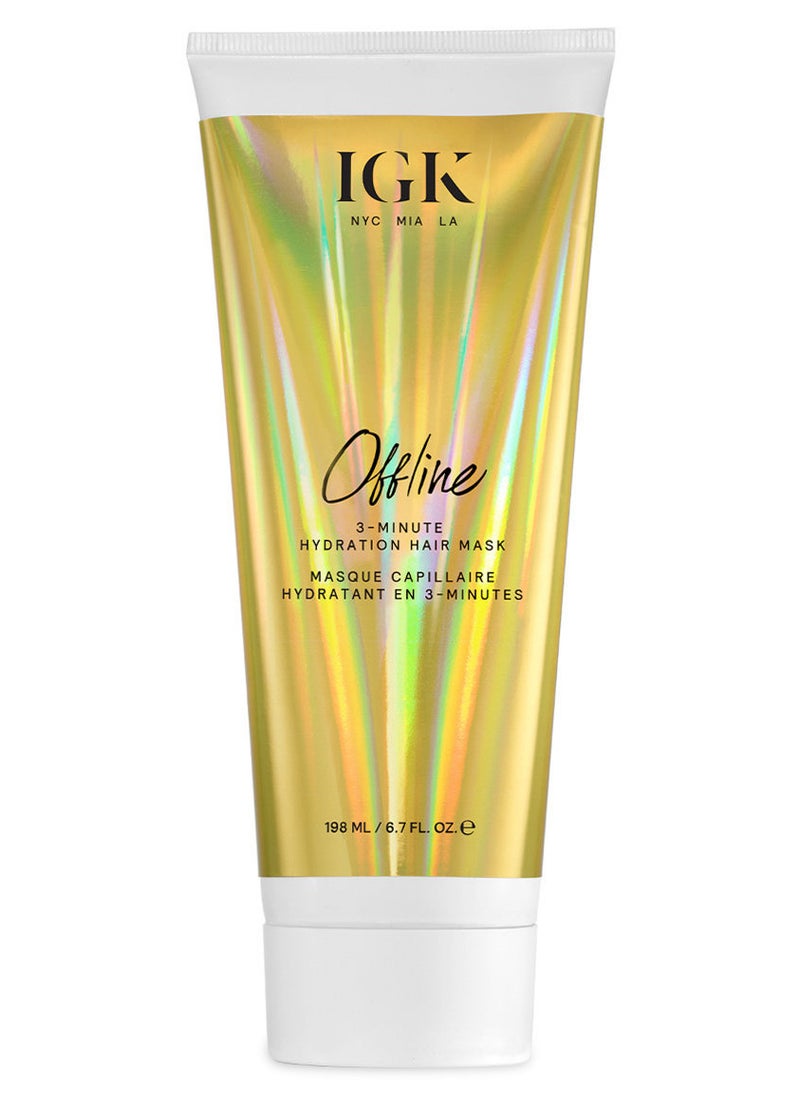 IGK Offline 3-Minute Hydration Hair Mask 198ml