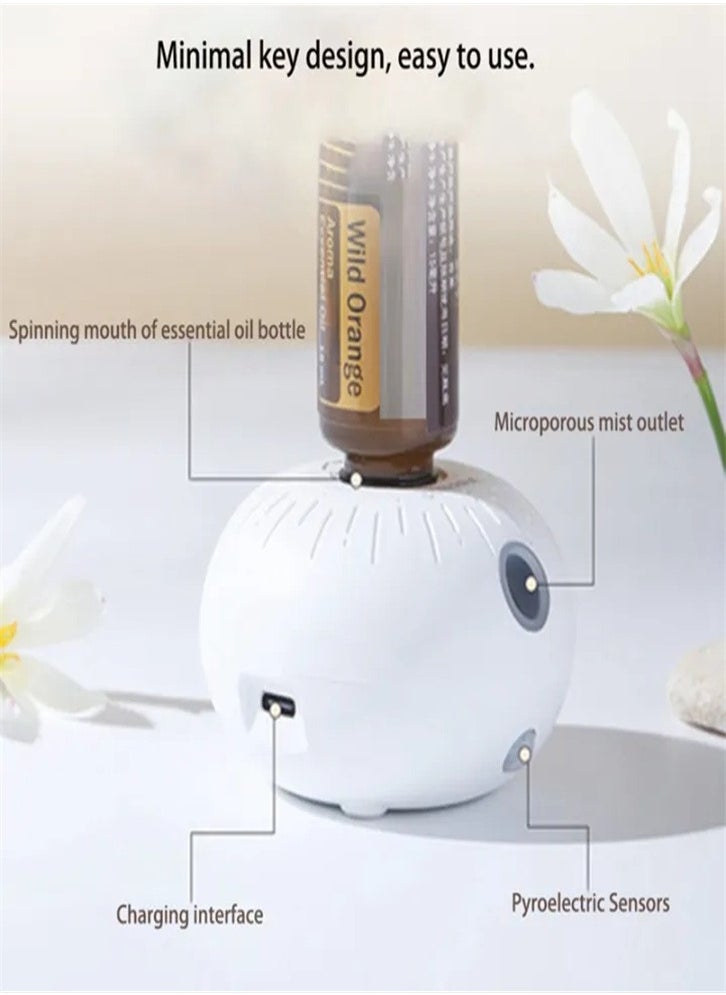 Waterless Aroma Diffuser Aroma Diffuser Car-mounted Home Essential Oil Diffuser