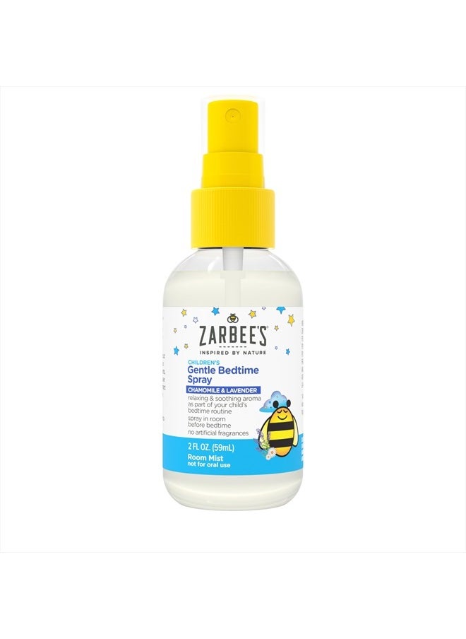 Gentle Bedtime Kids Sleep Spray, Chamomile & Lavender Room Spray Helps Create a Calming Atmosphere to Prepare for Sleep, 2oz