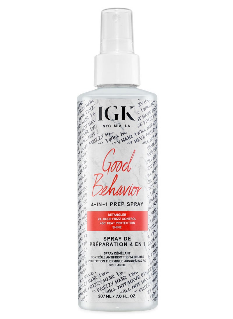 IGK Good Behavior 4-in-1 Prep Spray 207ml