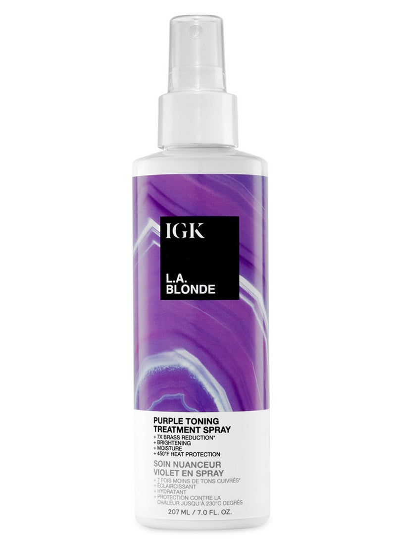 IGK L.A. Blonde Purple Toning Treatment Spray 207 ml / 7 fl oz