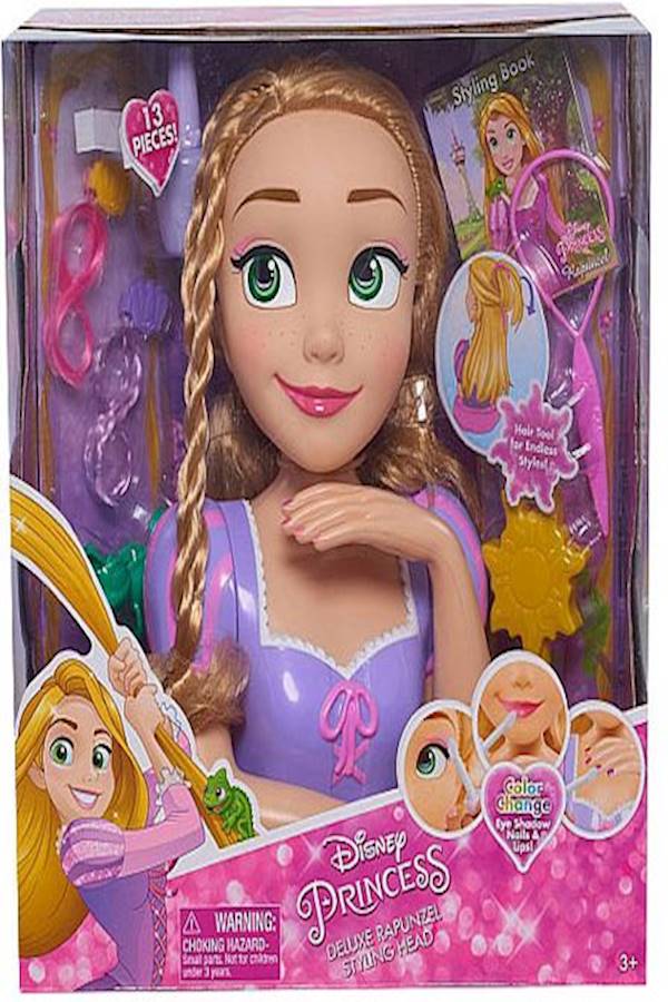 Disney Princess Deluxe Rapunzel Styling Head Doll