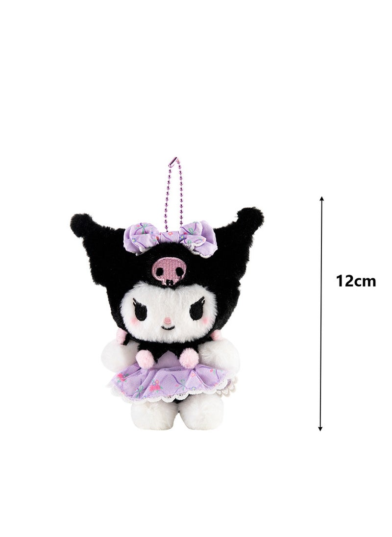 Cute Plush Doll Pendant, High Quality PP Cotton Material Keychain Pendant, Decorative Gift for Boys and Girls (12cm Coulomb Pendant)