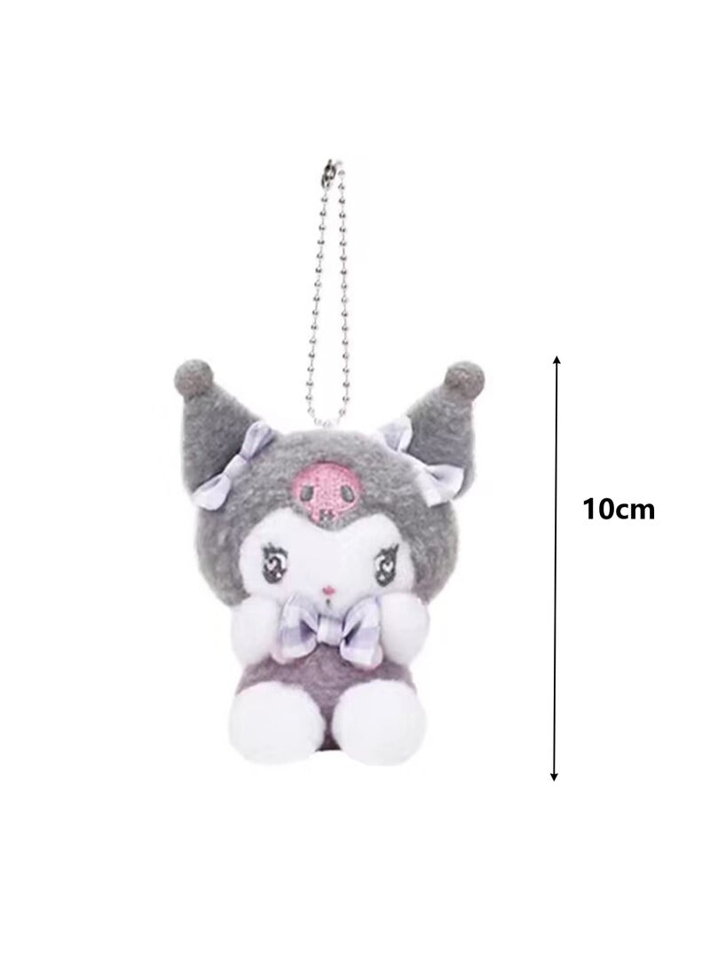 Cute Plush Doll Pendant, High-Quality PP Cotton Material Bag Key Chain Ornament, Ornament Gift For Boys And Girls (10cm Cute Cool Lomi Pendant)