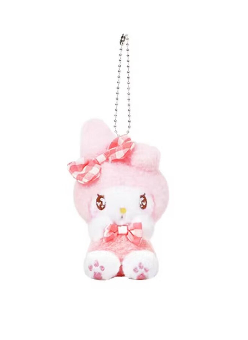 Cute Plush Doll Pendant, High-Quality PP Cotton Material Bag Key Chain Ornament, Ornament Gift For Boys And Girls (10cm Cute Melody Pendant)