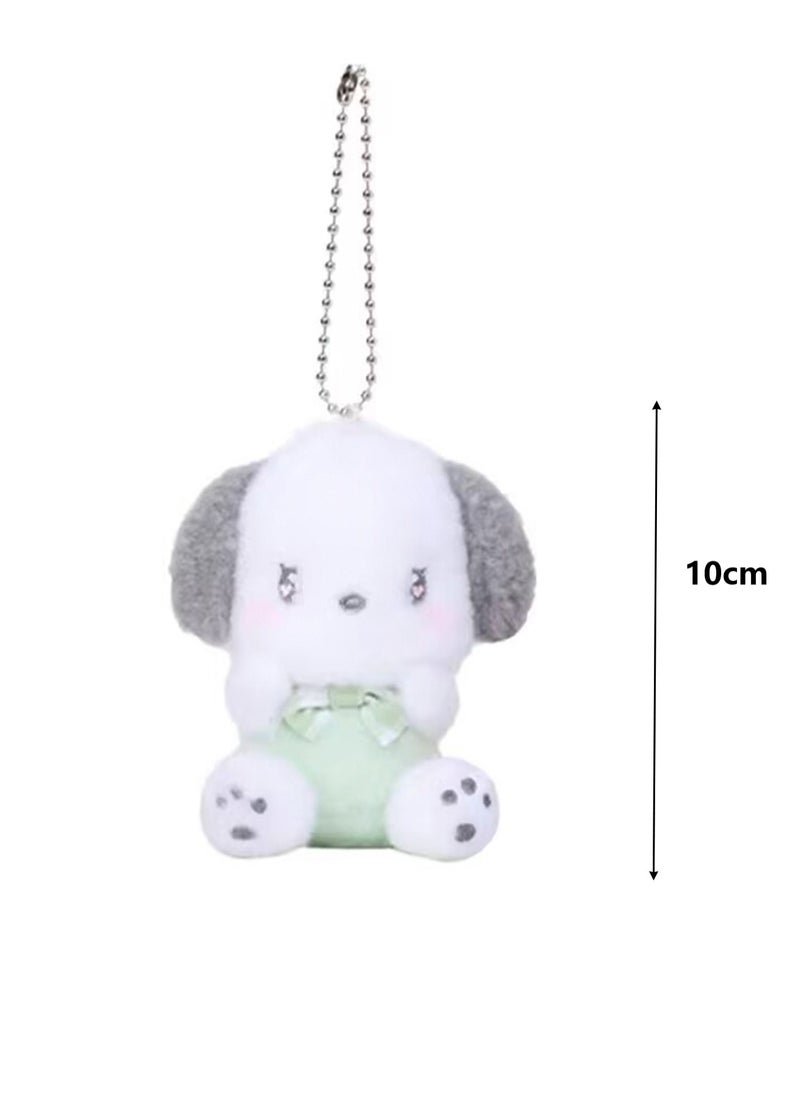 Cute Plush Doll Pendant, High-Quality PP Cotton Material Bag Key Chain Ornament, Ornament Gift For Boys And Girls (10cm Cute Pacha Dog Pendant)