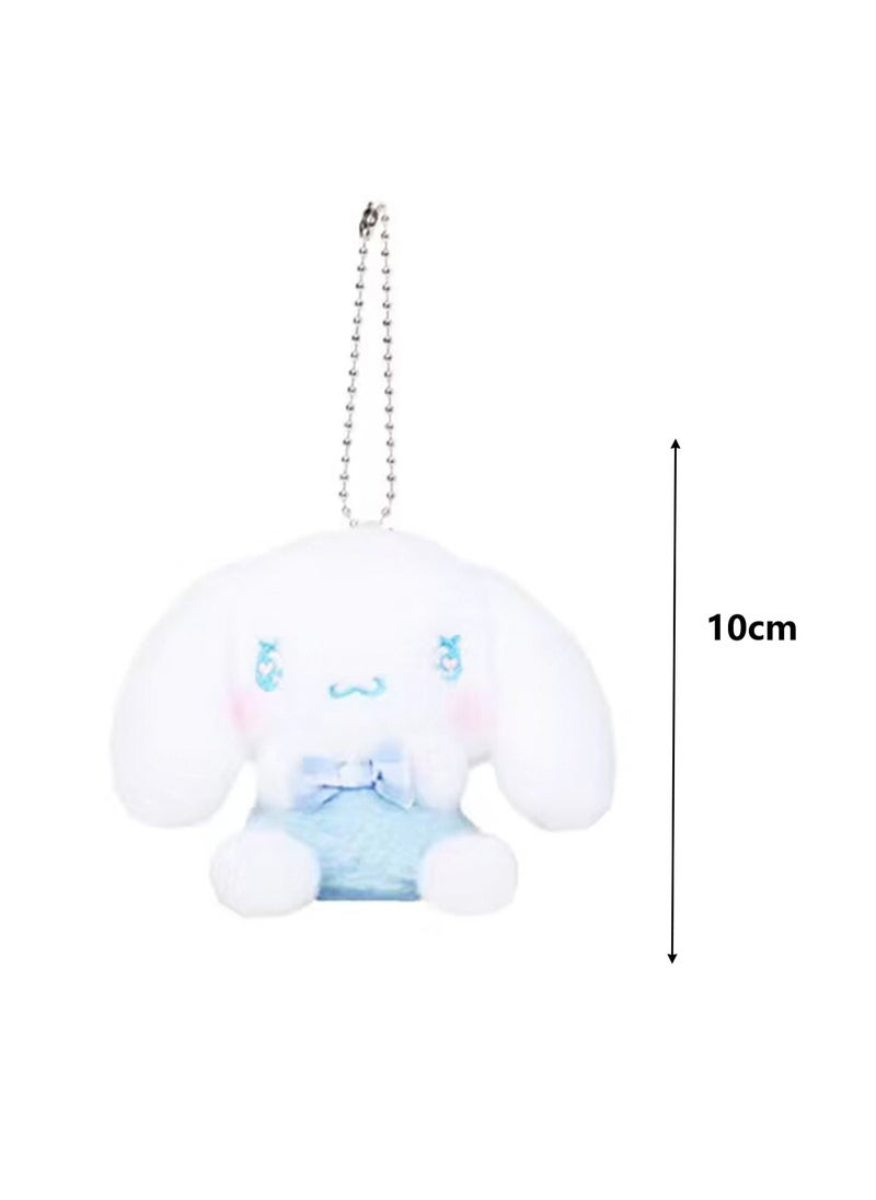 Cute Plush Doll Pendant, High-Quality PP Cotton Material Bag Key Chain Ornament, Ornament Gift For Boys And Girls (10cm Cute Big-Eared Dog Pendant)