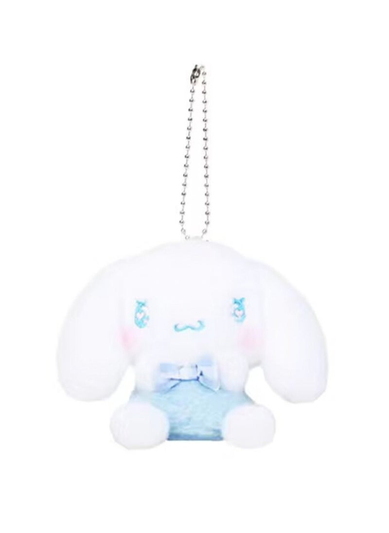 Cute Plush Doll Pendant, High-Quality PP Cotton Material Bag Key Chain Ornament, Ornament Gift For Boys And Girls (10cm Cute Big-Eared Dog Pendant)