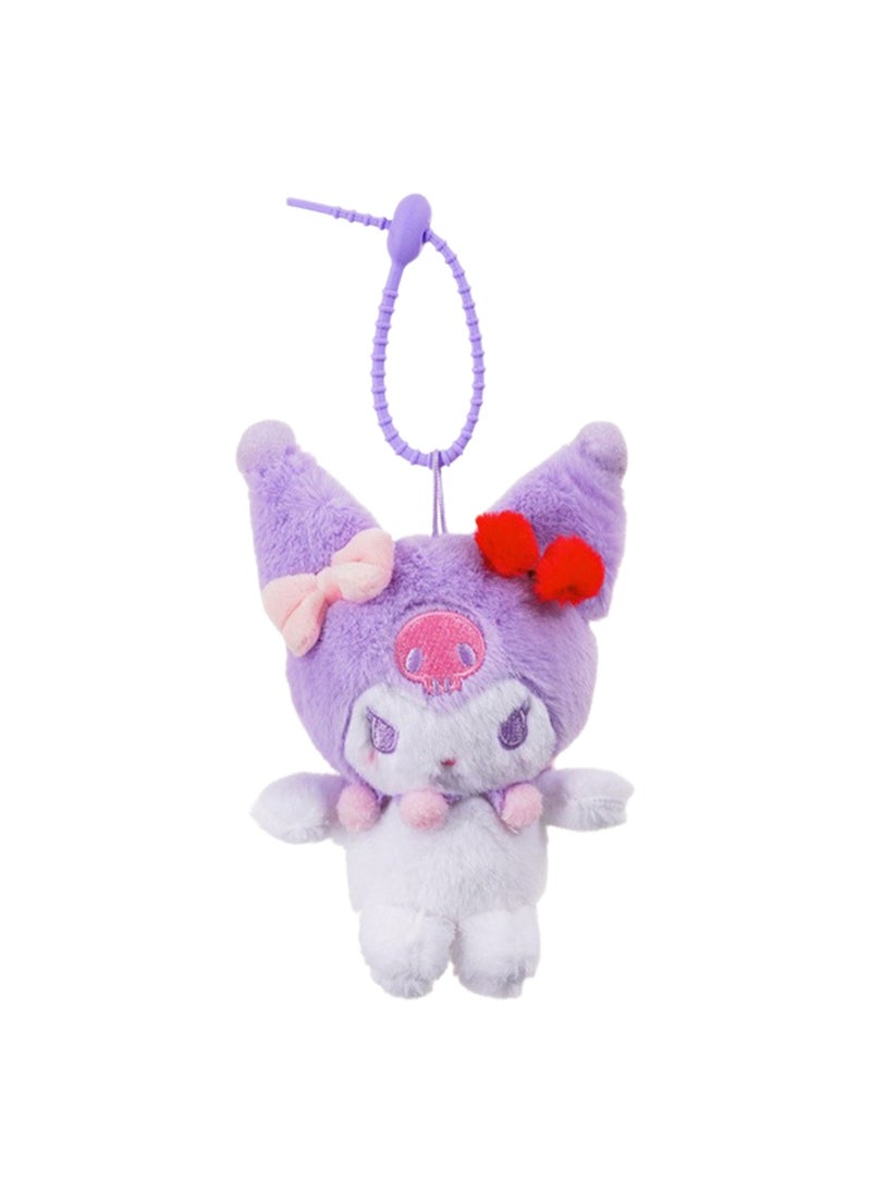 Cute Plush Doll Pendant, High-Quality PP Cotton Material Bag Key Chain Ornament, Ornament Gift For Boys And Girls (12cm Classi Cherry Cool Pendant)