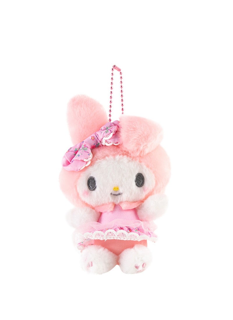 14cm Cute Plush Doll Pendant, High Quality PP Cotton Material Keychain Charm, Decorative Gift for Boys and Girls