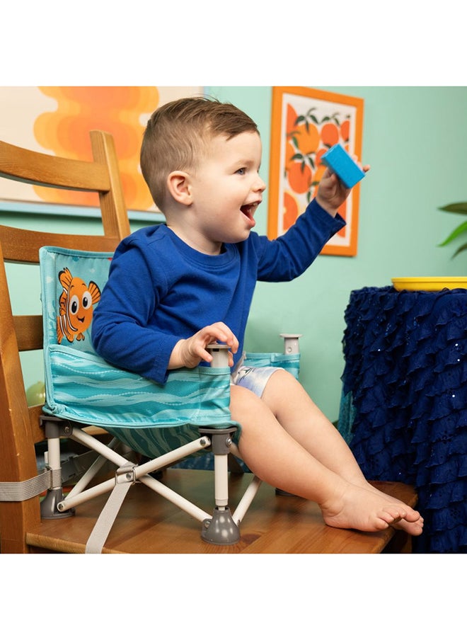 Finding Nemo Pop ‘N Sit Portable Booster Seat Multi-Use Feeding And Floor Seat 6 Month To 3 Year