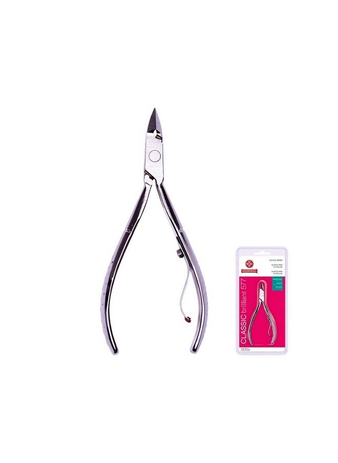 577 Cuticle Nippers: Quality Carbon Steel Nipper, Versatile & Sturdy, 4.3 Inch Full Jaw Cuticle Cutters, Super Sharp & Precise, Designed For Both Left And Right Hand Use